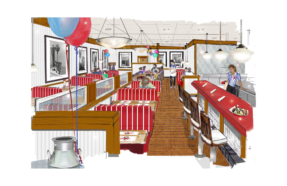 Friendly's Interior 1